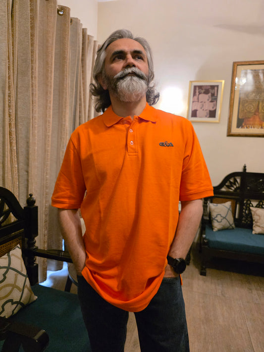 Polo Orange  Shirt